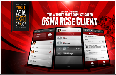 GSMA RCSe Client - Mobile Asia Expo