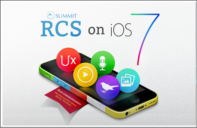RCS on iOS 7 campaign